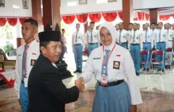 Pj Sekda Lepas Pelatihan Paskibraka Trenggalek 2026, Tanamkan Semangat Pantang Menyerah dan Cinta Tanah Air