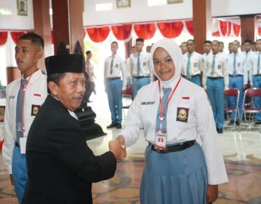 Pj Sekda Lepas Pelatihan Paskibraka Trenggalek 2026, Tanamkan Semangat Pantang Menyerah dan Cinta Tanah Air