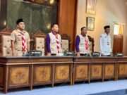 Plt. Bupati Ahmad Baharudin Lepas Kontingen Pramuka Ikuti Jambore Nasional XII 2026 di Cibubur