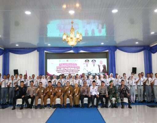 Bupati Tanah Bumbu Resmi Buka Pemusatan Pendidikan dan Pelatihan Calon Paskibraka 2026