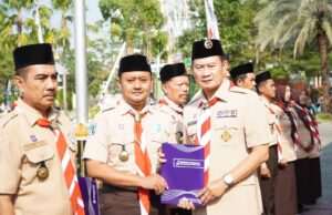 Apel Besar Peringati HUT ke-65 Gerakan Pramuka di Lamongan
