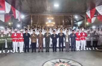Plt Bupati Tulungagung Kukuhkan 77 Paskibraka, Siap Kibarkan Bendera Merah Putih