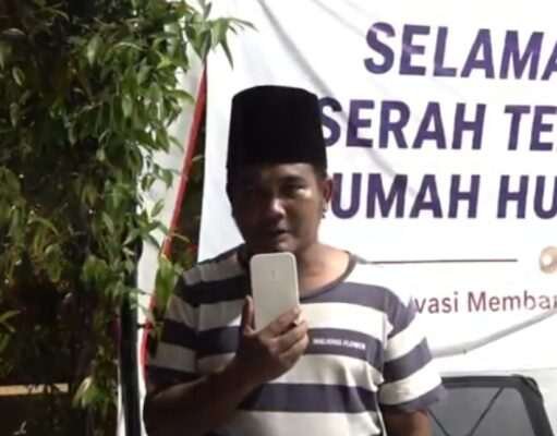 Dulu Beratapkan Terpal, Kini Punya Hunian Layak, Syahrur: Terima Kasih Pak Prabowo