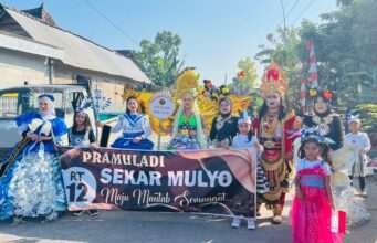 RT Kalehwelas Usung Tema Kisah Roro Jonggrang Untuk Meriahkan HUT RI ke-81