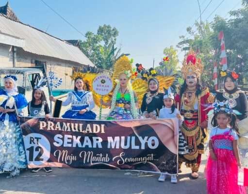 RT Kalehwelas Usung Tema Kisah Roro Jonggrang Untuk Meriahkan HUT RI ke-81