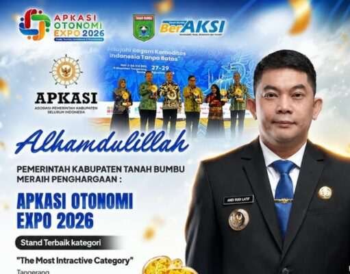 Tanah Bumbu Raih The Most Interactive di Apkasi Expo 2026