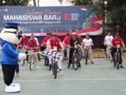 Launching Green Campus Bike Hingga Tirakatan, UIN SATU Tulungagung Meriahkan HUT RI ke-81