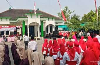 Semarak HUT RI ke-81, Kirab budaya,Tari, Drumband & Jaranan Warnai Upacara Bersama RW 08 & RW 09 Kelurahan Kepatihan
