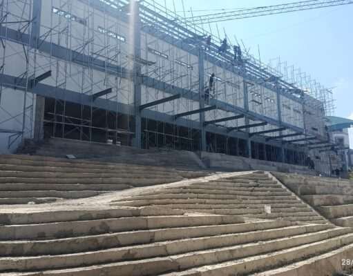 Progres Capai 56%, PT Mega Bintang Abadi Kebut Pembangunan Auditorium UIN Satu Tulungagung