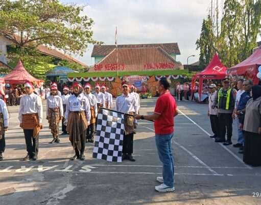 SMPN 1 Kedungwaru Gelar Kegiatan Kokurikuler, Kadisdik: Kembangkan Kreativitas dan Keyakinan Siswa. Plt Kepsek: Bentuk Karakter Disiplin dan Kreatif