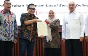 Pemkab Tanah Bumbu Terima Sertipikat Aset BMD