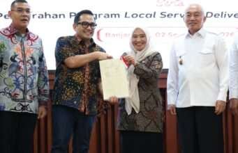 Pemkab Tanah Bumbu Terima Sertipikat Aset BMD