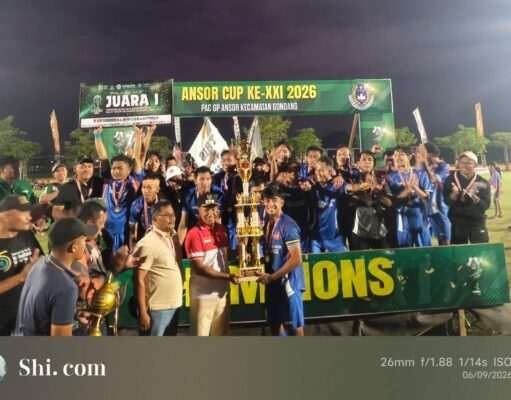 Kesebelasan Notorejo Juara Ansor Cup XXI, PLT Bupati Tulungagung Tekankan Sportivitas