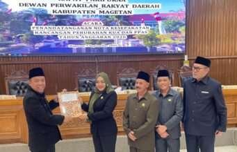 DPRD Bersama Pemkab Magetan Sepakati KUA Dan PPAS
