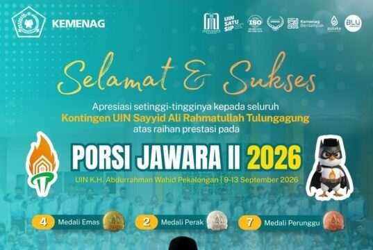Kontingen UIN Satu Raih 13 Medali di PORSI Jawara II 2026, Rektor: Bukti Nyata Semangat Santri Berprestasi