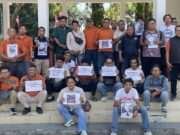 Bentuk Solidaritas Jurnalis Lamongan, Gelar Doa Bersama Untuk Keselamatan Rekan Seprofesi Saat Jalankan Tugas di Gunung Anak Krakatau