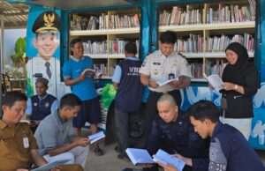 Layanan Perpustakaan Keliling Hadir di Lapas Batulicin, Dorong Budaya Literasi Warga Binaan