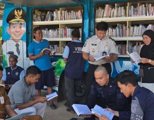 Layanan Perpustakaan Keliling Hadir di Lapas Batulicin, Dorong Budaya Literasi Warga Binaan