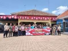 GerakanJogo Tulungagung di Kecamatan Pagerwojo, Plt Bupati Ahmad Baharudin Jaga Semangat Gotong Royong