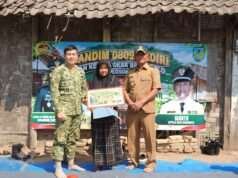 Tangis Haru Ibu Rohmiati, Dandim Kediri Wujudkan Rumah Layak huni di Hari Ulang Tahun Ke 81 TNI