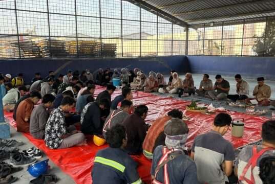 Bentuk Empati, PT. SPS Gelar Doa Bersama Serentak Di Lima Cabang
