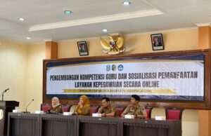 Dinas Pendidikan Tulungagung Gelar Pengembangan Kompetensi Guru dan Sosialisasi Layanan Kepegawaian Online
