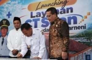 Plt Bupati Ahmad Baharudin Resmikan Layanan CT Scan RSUD Campurdarat dr. Karneni