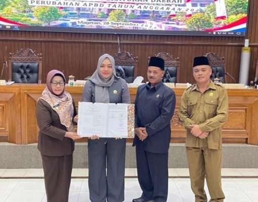Rapat Paripurna DPRD Magetan Setujui P-APBD 2026