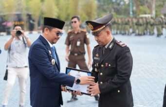 Hari Kesaktian Pancasila 2026, Bupati Tanah Bumbu Apresiasi Personel Polres Berprestasi dalam P4GN