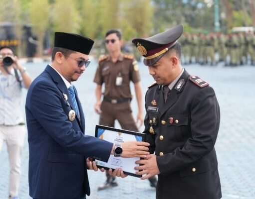 Hari Kesaktian Pancasila 2026, Bupati Tanah Bumbu Apresiasi Personel Polres Berprestasi dalam P4GN