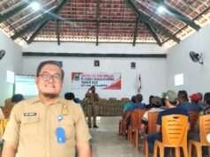 Kecamatan Karas Sosialisasikan Pilkades Secara E-Voting