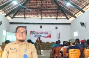 Kecamatan Karas Sosialisasikan Pilkades Secara E-Voting