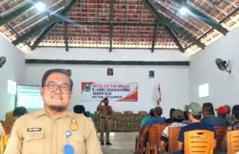 Kecamatan Karas Sosialisasikan Pilkades Secara E-Voting