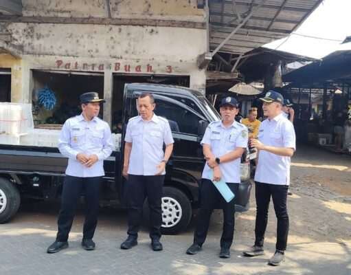 Plt. Bupati Tulungagung Pantau Perbaikan Sarana dan Prasarana Pasar Ngemplak