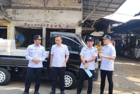 Plt. Bupati Tulungagung Pantau Perbaikan Sarana dan Prasarana Pasar Ngemplak