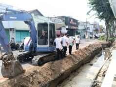 Plt Bupati Tulungagung Sidak Proyek Infrastruktur Jalan Teuku Umar, Anggaran Rp2,568 Miliar