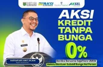 Bupati Andi Rudi Latif Siapkan Program Kredit Tanpa Bunga bagi Usaha Mikro