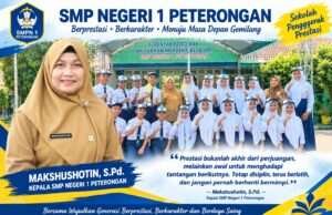 Bukan Sekadar Raih Medali, SMPN 1 Peterongan Tanamkan Mental Juara, Makshushotin: Konsistensi Kunci Pertahankan Prestasi