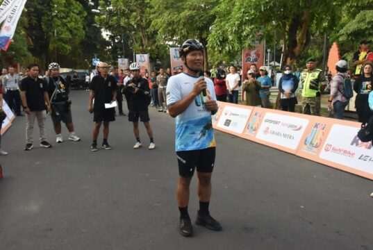 Plt Bupati Ahmad Baharudin Ikuti KAI JLS 100 Tulungagung