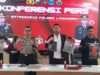 Polres Lamongan, Amankan Lima Tersangka Bentrokan Dua Perguruan Silat