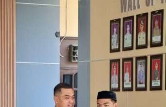 Kapolres Tanah bumbu Sambut Kunjungan Siswa SMP Muhammadiyah Dalam Kegiatan Pembelajaran Luar Kelas