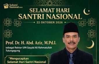 UIN Satu Tulungagung Mengucapkan Selamat Memperingati Hari santri Nasional