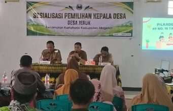 Pemdes Jeruk Sosialisasikan Dan Simulasikan Pilkades Tahun 2027 Secara E-voting