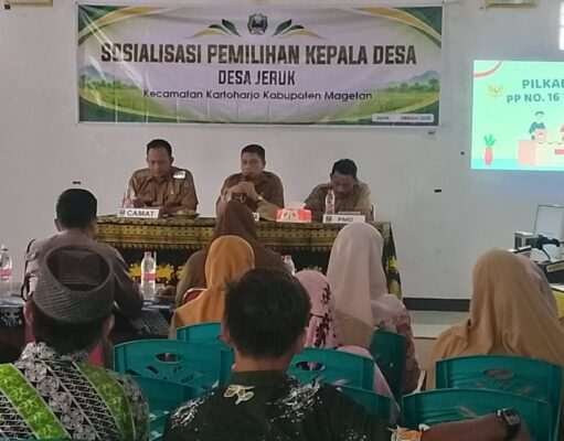Pemdes Jeruk Sosialisasikan Dan Simulasikan Pilkades Tahun 2027 Secara E-voting