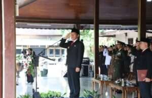 Plt Bupati Ahmad Baharudin Pimpin Upacara Hari Jadi ke-81 Jatim, Siap Dukung Pembangunan Nasional